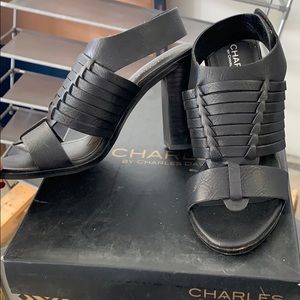 Charles David black heels